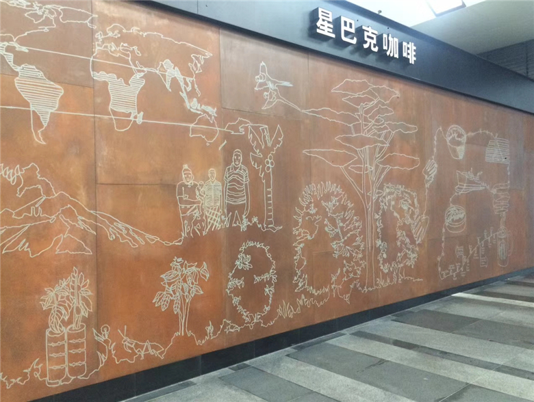 肃宁耐候钢幕墙