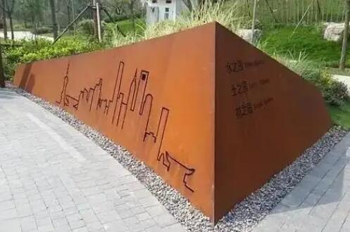 肃宁耐候钢挡土墙